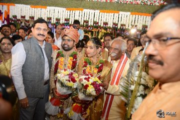 Celebs at Bandaru Dattatreya Daughter Marriage